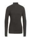 Paolo Pecora Man Turtleneck Brown Size L Virgin Wool