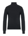 Paolo Pecora Man Turtleneck Midnight Blue Size M Virgin Wool