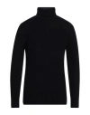 Paolo Pecora Man Turtleneck Navy Blue Size S Virgin Wool In Navy Blue