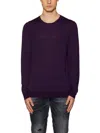 Paolo Pecora Blue-colored 1-thread Merino Sweater