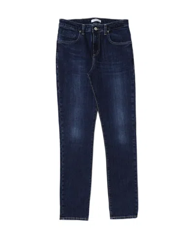 Paolo Pecora Mid-rise Slim-cut Jeans In Black