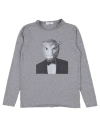 Paolo Pecora Newborn Boy T-shirt Grey Size 3 Cotton In Grey