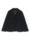 Paolo Pecora Notched-lapels Single-breasted Blazer In Blue