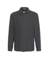 Paolo Pecora Overshirt In Glencheck In Gray