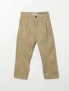 PAOLO PECORA PANTS PAOLO PECORA KIDS COLOR BROWN,G16184032