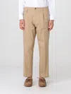 Paolo Pecora Pants  Men Color Beige In Sand