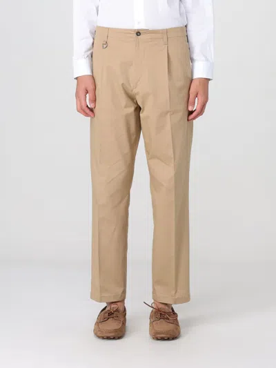Paolo Pecora Pants  Men Color Beige In Sand