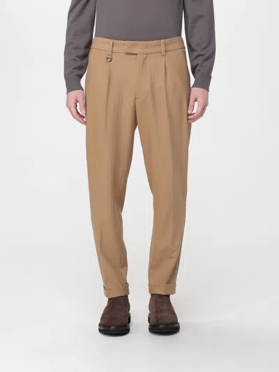 Paolo Pecora Pants  Men Color Beige In Brown
