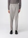 Paolo Pecora Pants  Men Color Beige In Gray