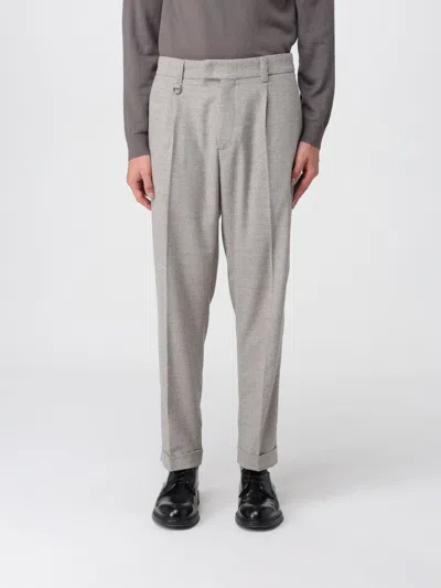 Paolo Pecora Pants  Men Color Beige In Gray
