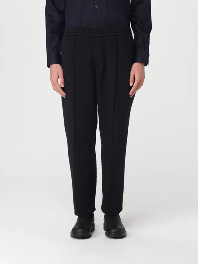 Paolo Pecora Pants  Men Color Black In Blue