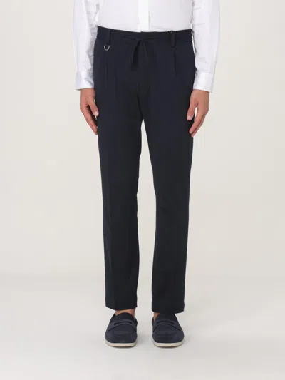 Paolo Pecora Pants  Men Color Blue In Black