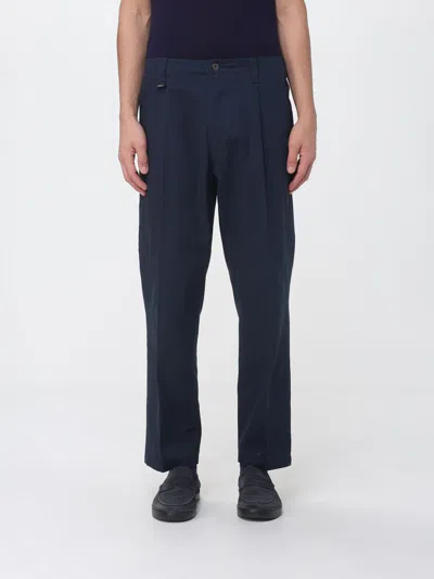 Paolo Pecora Pants  Men Color Blue In Multi