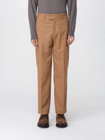 Paolo Pecora Pants  Men Color Camel In Brown