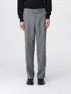 Paolo Pecora Pants  Men Color Grey In Gray