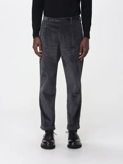 Paolo Pecora Pants  Men Color Grey In Gray