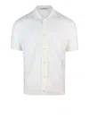 Paolo Pecora Camicia Bianca Operata In White