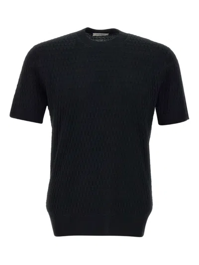 Paolo Pecora Patterned-jacquard T-shirt