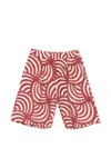 Paolo Pecora Patterned Shorts In Multi