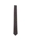 Paolo Pecora Patterned Tie In Brown