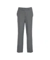 Paolo Pecora Plaid Chinos With Tailored Fit And Side Pockets In Multi