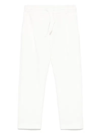 Paolo Pecora Kids' Pleat-detail Trousers In White
