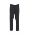 Paolo Pecora Pleated Chinos In Blue
