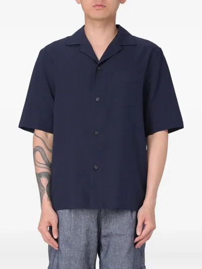 PAOLO PECORA POCKET-BUTTON SHIRT