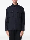 Paolo Pecora Pocket Shirt In Blue