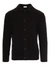 Paolo Pecora Brown Knit Cardigan In Brown