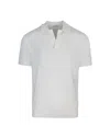 Paolo Pecora Polo In Cotone Bianca In 1102