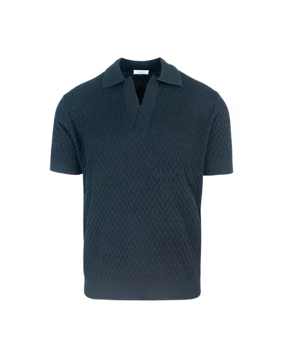 Paolo Pecora Polo In Cotone Nera In Black