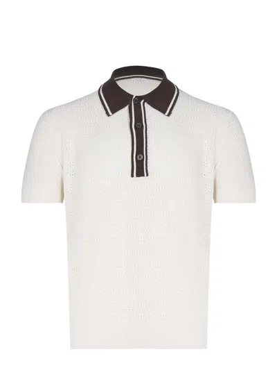 Paolo Pecora Polo Shirt In White