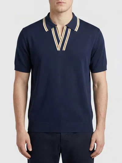 Paolo Pecora Polo Shirt Men  In Blue