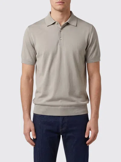Paolo Pecora Ribbed-trim Polo Shirt In Green