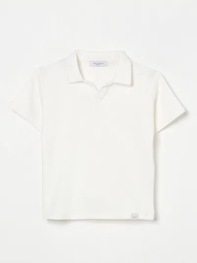 Paolo Pecora Polo Shirt  Kids Color White