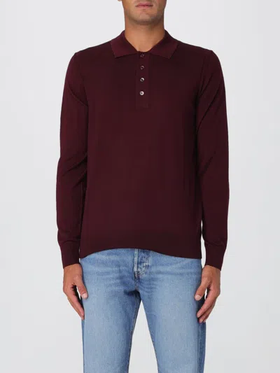 Paolo Pecora Polo Shirt  Men Color Amethyst In Purple