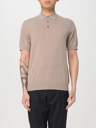 Paolo Pecora Polo Shirt  Men Color Beige