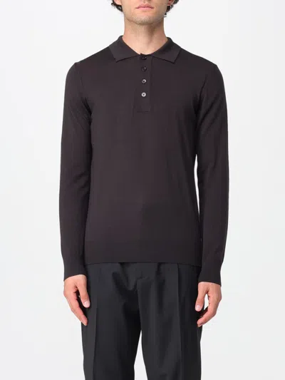 Paolo Pecora Polo Shirt  Men Color Brown