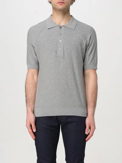 Paolo Pecora Polo Shirt  Men Color Grey