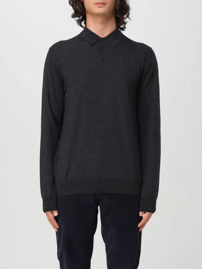 Paolo Pecora Polo Shirt  Men Color Grey In Grau
