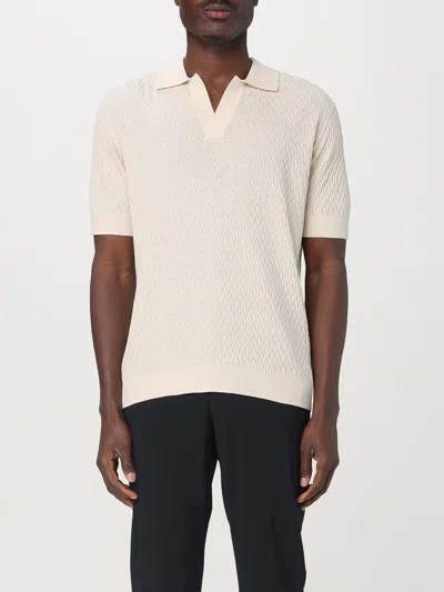 Paolo Pecora Polo Shirt  Men Color Yellow Cream