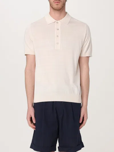 Paolo Pecora Polo Shirt  Men Color Yellow Cream