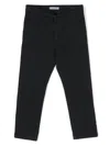 Paolo Pecora Pressed-crease Trousers In Blue