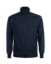 PAOLO PECORA PULLOVER BLU MINIMAL