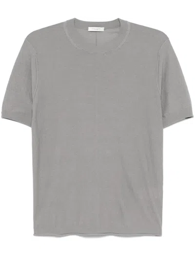 PAOLO PECORA PURL-KNIT T-SHIRT