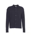 Paolo Pecora Refined Knitted Shirt With Classic Collar In Blue