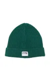 Paolo Pecora Ribbed Beanie In Green