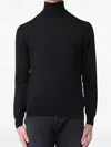 Paolo Pecora Roll-neck Sweater In Black