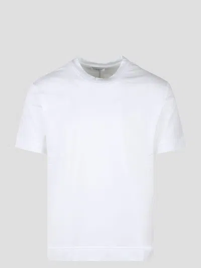 Paolo Pecora Round Neck T-shirt In White